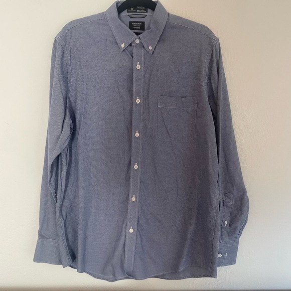 Nordstrom Mens Other - Nordstrom Men's Shop Classic Wrinkle Free smartcare long sleeve blue shirt.Large